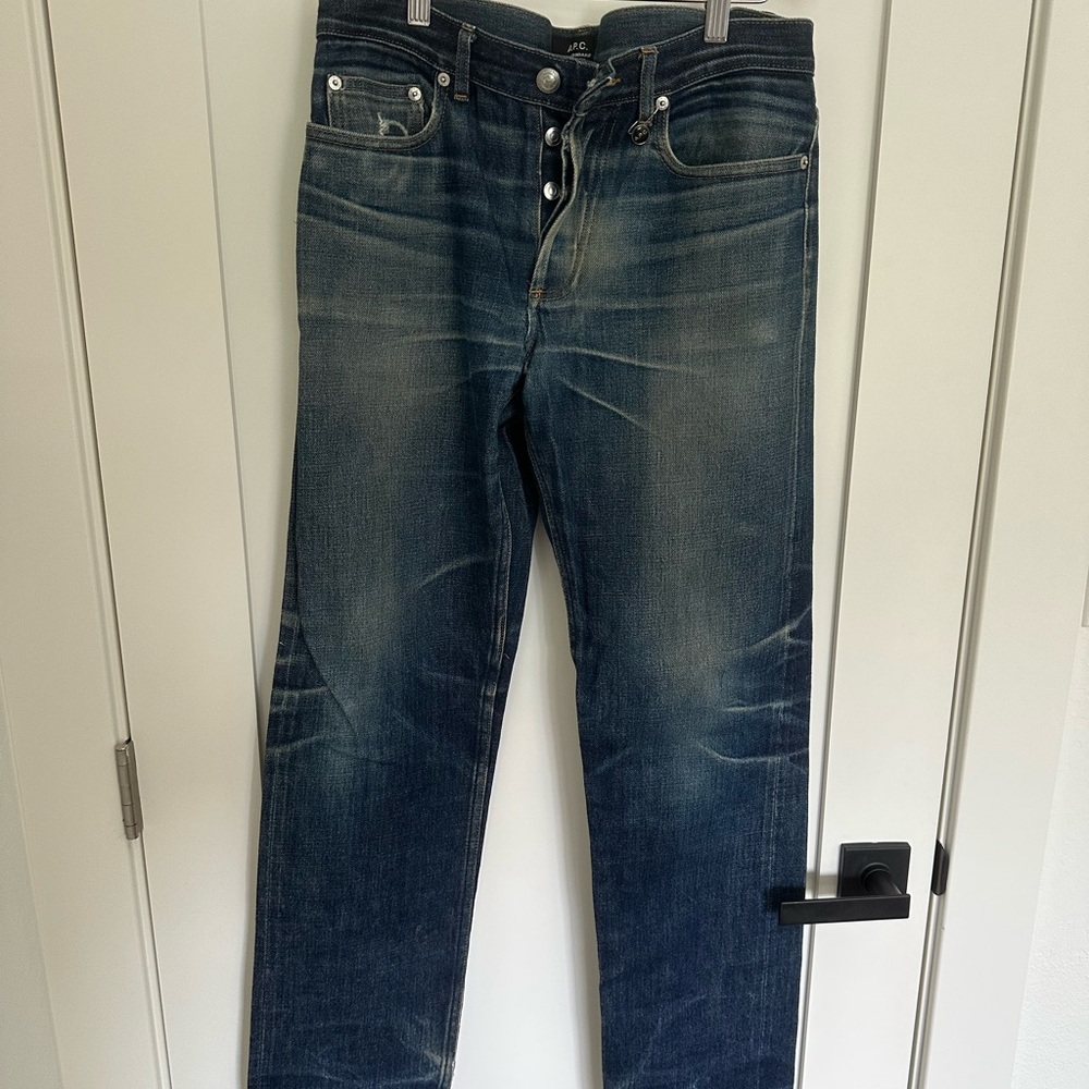 A.P.C. Dark Blue Slim Jeans